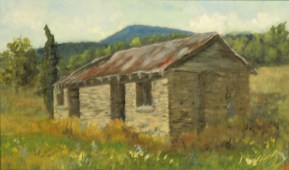 The Trading Post, Edneyville.  8 x 13.5"