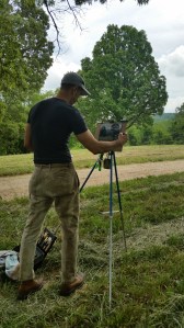 Taking advantage of the view above.